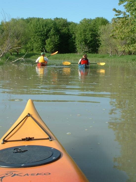 kayak de mer avec notre ami Jean Martin guide professionnel
