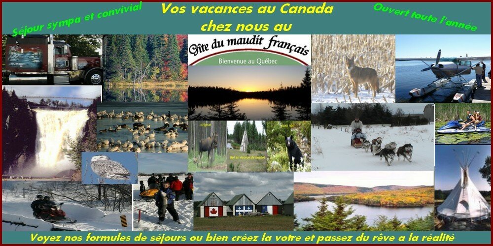 VACANCES AU CANADA PAS CHÈRES