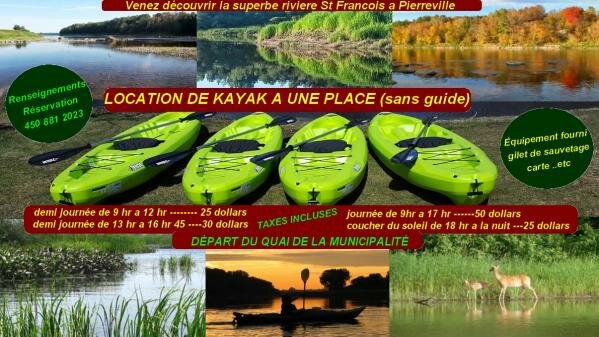 Location de kayak